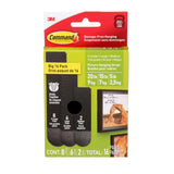 Command Black Picture Hanging Strip Mixed Pack, 17218BLK-16EF, 16 Pairs