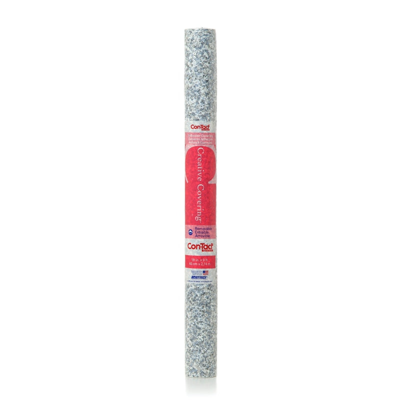 Con-Tact Creative Covering Removable Adhesive Shelf/Drawer Liner, Granite, 18-in x 9-ft S1