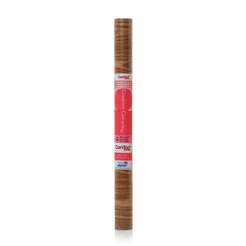Con-Tact Creative Covering Removable Adhesive Shelf/Drawer Liner, Light Oak, 18-in x 9-ft H6