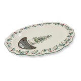 Core Home 29-cm Dishwasher Safe Winter Berry Serving Platter