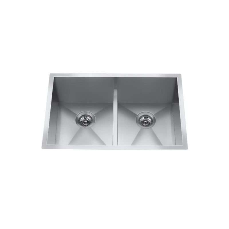 CraftX CXZD772L 29-in Low Divide Stainless Steel Double Bowl Sink Q3