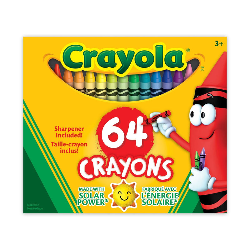Crayola Crayons, 64 Pieces, Multicolour O4