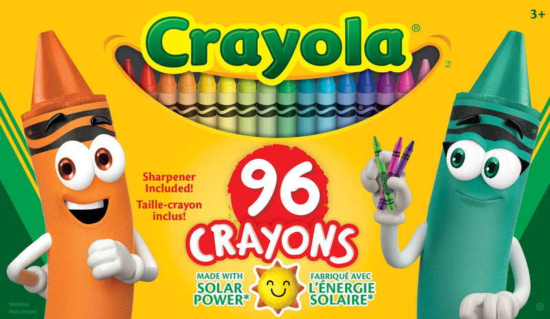 Crayola Crayons, 96 Pieces, Multicolour R2
