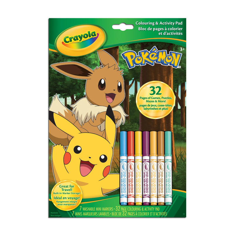 Crayola Pokémon Colour Pad V7