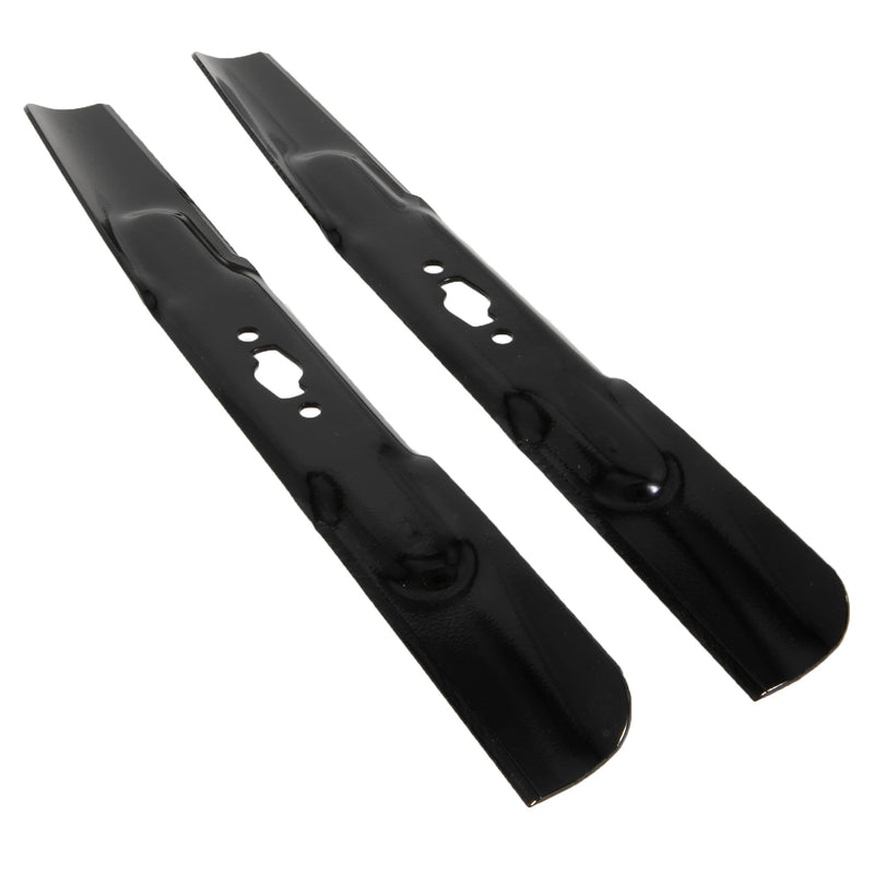 Cub Cadet Replacement High-Lift S-Blade Set, Fits 2022 & After Models, Black, 42-in, 2-pk E9