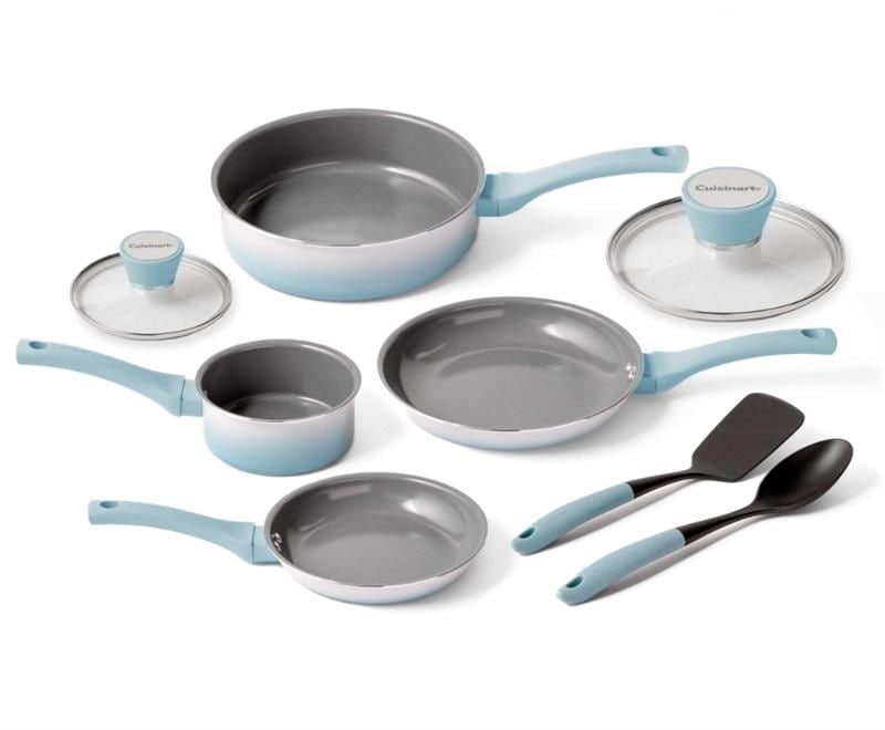 Cuisinart Oceanware 8-Piece Ceramic Set, Ombre S4