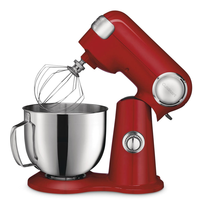 Cuisinart Precision Master Tilt-Head Stand Mixer with 12 Speeds, Red, 5.5qt L8