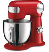 Cuisinart Precision Master Tilt-Head Stand Mixer with 12 Speeds, Red, 5.5qt
