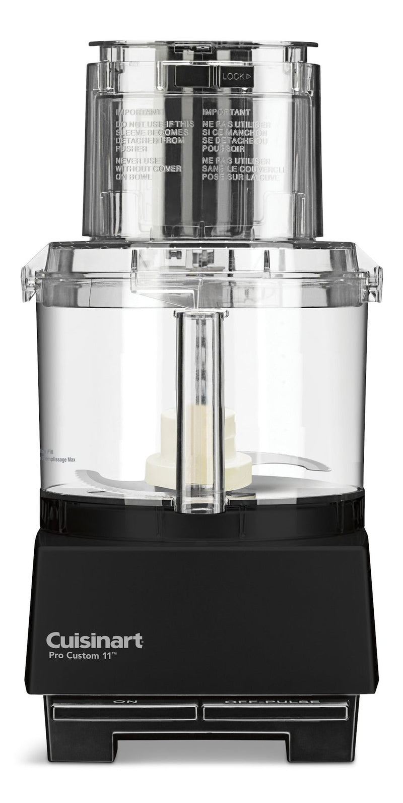 Cuisinart Pro Custom 11 Food Processor with Recipe Book, Black, 11 Cups U3