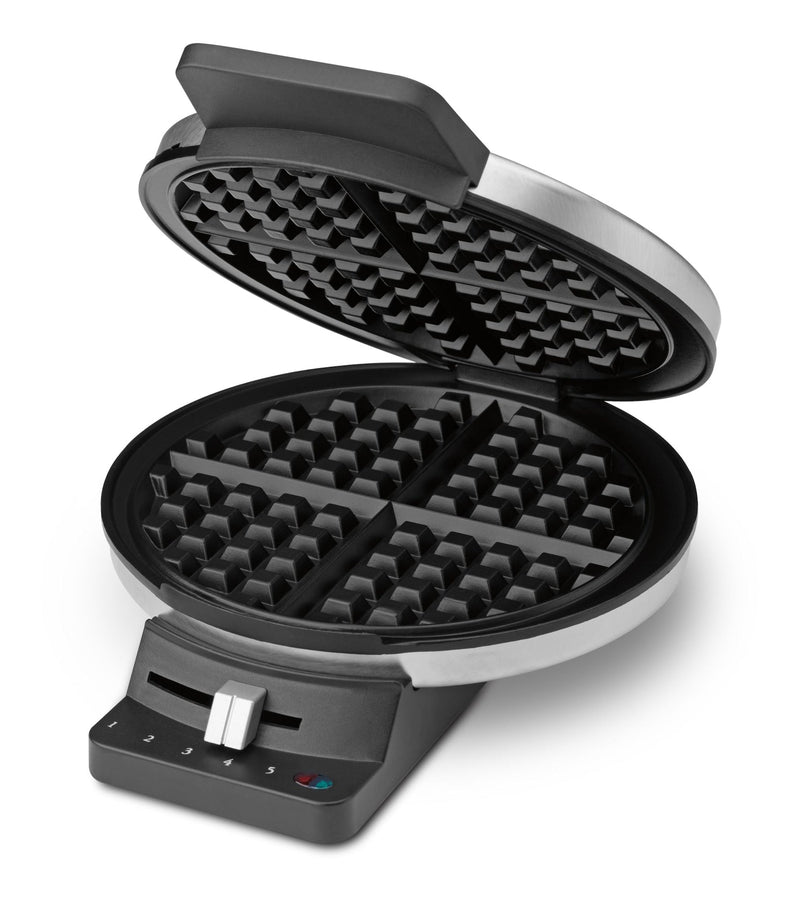 Cuisinart Round, Non-Stick Waffle Maker, Stainless Steel Q6