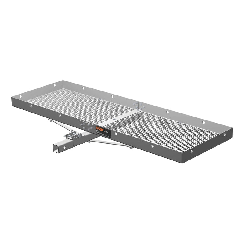 CURT 18100 Aluminum Tray-Style Cargo Carrier V5