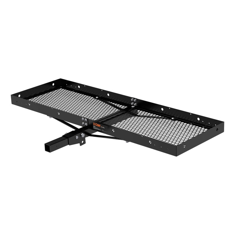 CURT 18109 Steel Tray-Style Cargo Carrier, 60 x 20-in, 500-lb Y0