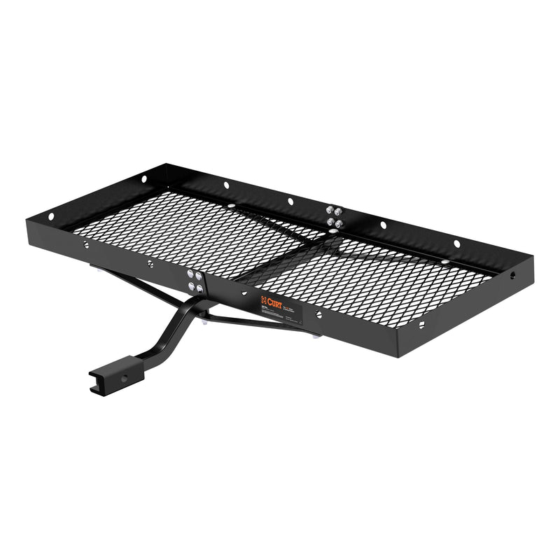 CURT 18110 Steel Tray-Style Cargo Carrier, 48 x 20-in, 300-lb M5