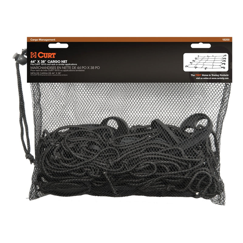 CURT 18200 Elastic Cargo Net for Roof Basket B9