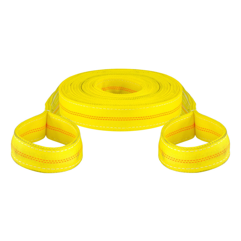 CURT 83066 2-in x 30-ft Tow Strap (9,000-lb, GVW) I0