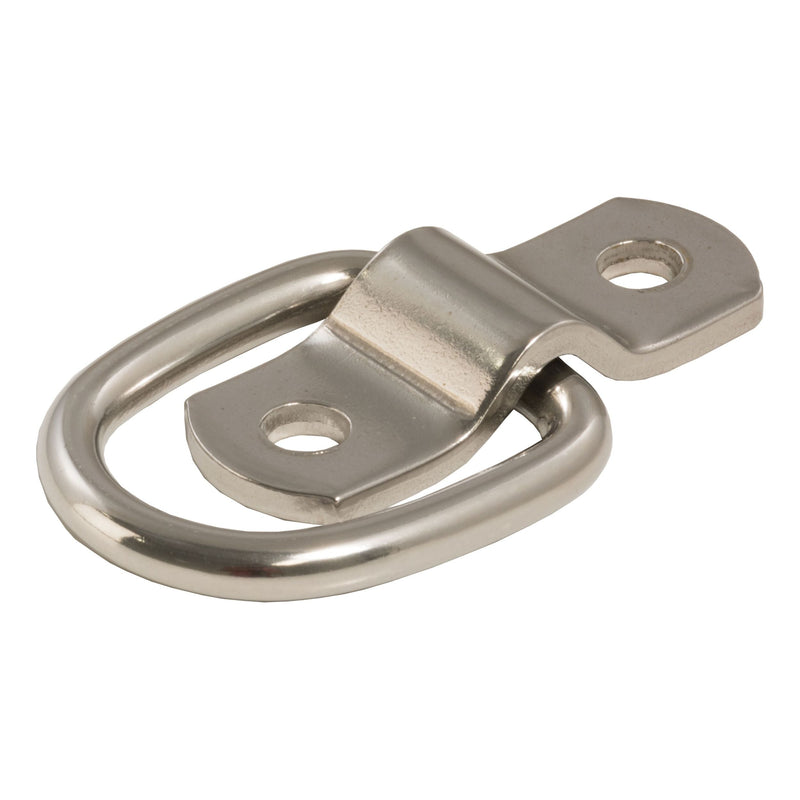 CURT 83732 1 x 1-1/4-in Surface-Mounted Tie-Down D-Ring (1,200 lbs) S9
