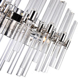 CWI Lighting Miroir 4-Light Nickel Vanity Light