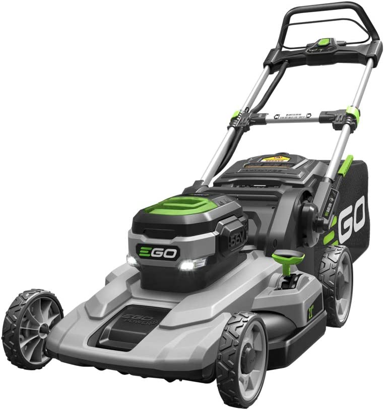 EGO Power LM2101 21-Inch 56-Volt Lithium-ion Cordless Lawn Mower 5.0Ah Battery U3
