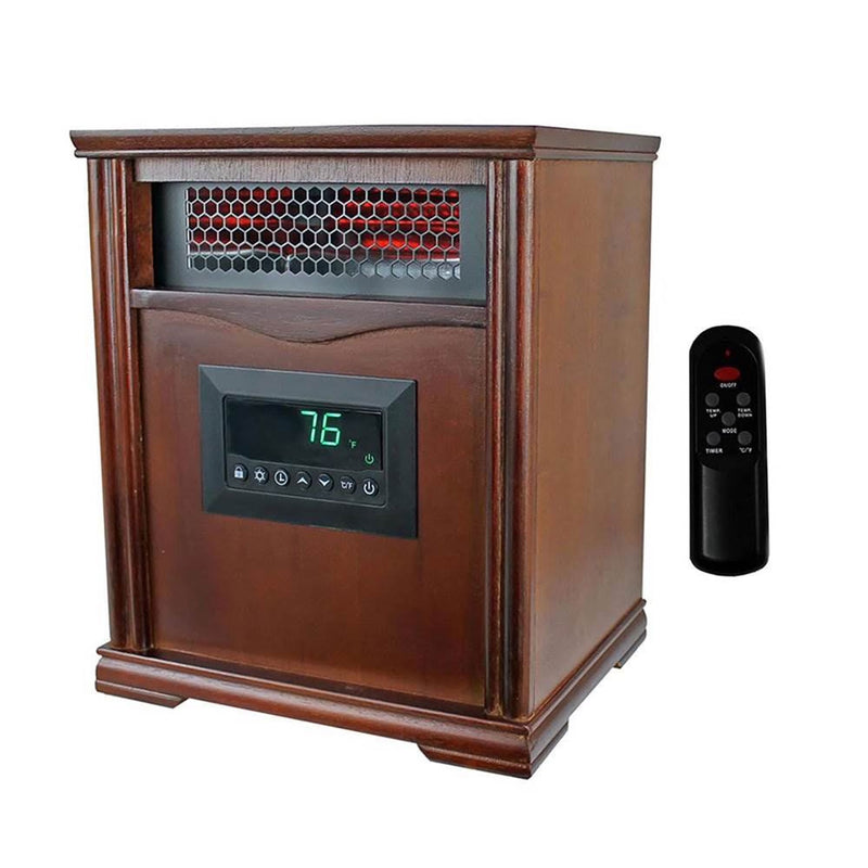 LifeSmart LifePro 4 Element 1500W Electric Infrared Quartz Space Heater Z6