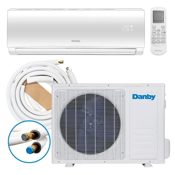 Danby 12,000 BTU SACC Quick Connect Mini-Split Air Conditioner with Heat pump and Variable Speed Inverter O6