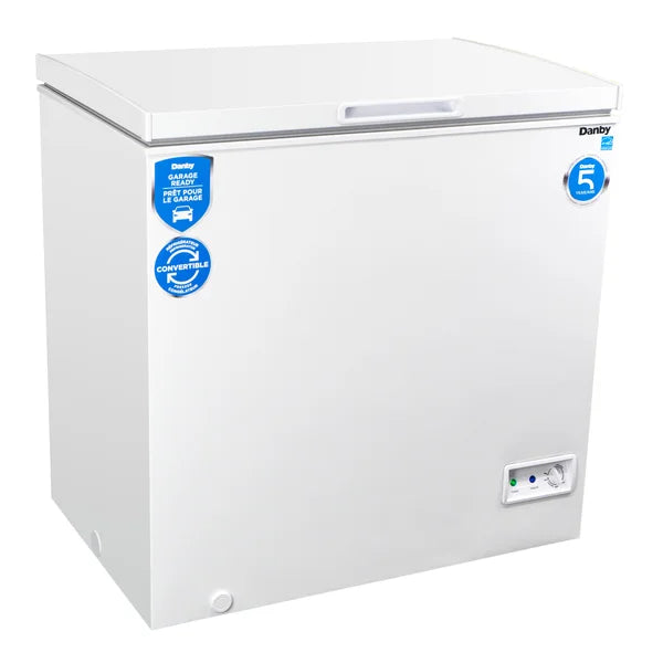 Danby 7 cu ft. Convertible Chest Freezer or Refrigerator with 5 Year Warranty D5