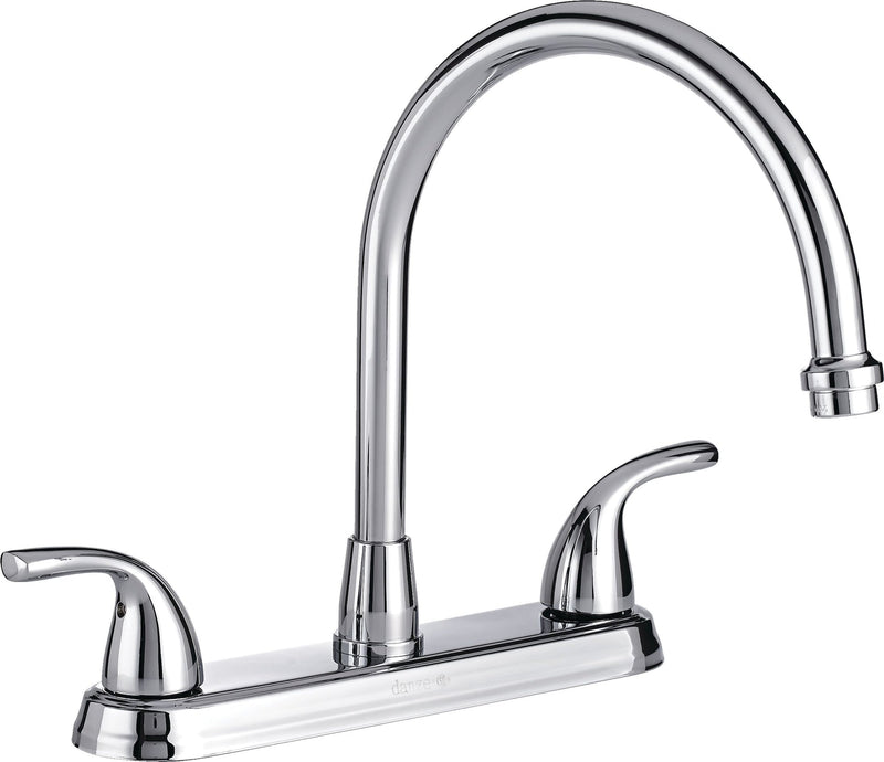 Danze Double Handle High Arc Kitchen Faucet, Chrome L5