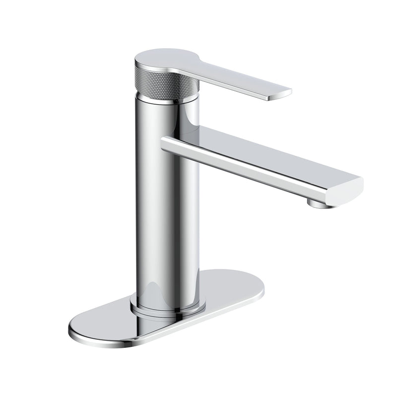 Danze Sia 1-Handle Lavatory Faucet with Knurled Accents, Chrome G6