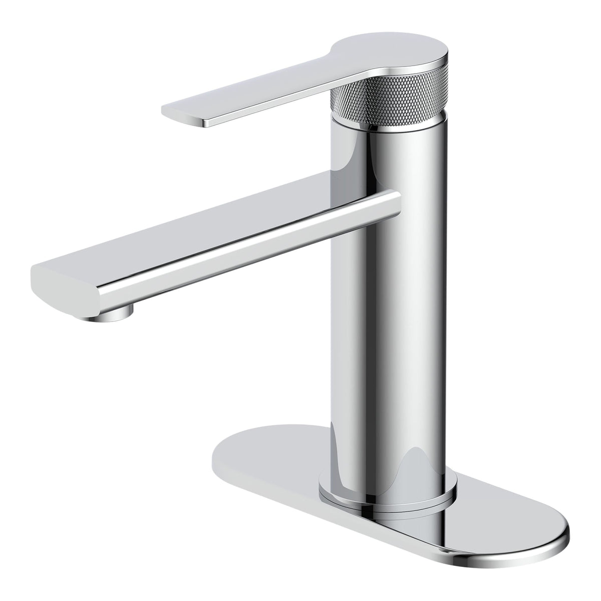Danze Sia 1-Handle Lavatory Faucet with Knurled Accents, Chrome