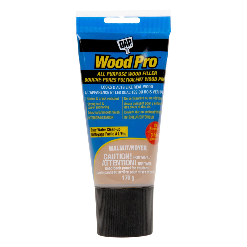 DAP WOODPRO All Purpose Wood Filler, Walnut, 170-g N1