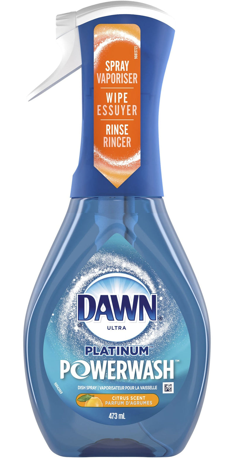 Dawn Ultra Platinum Powerwash Dish Soap Spray, Assorted Scents, 473-mL I2