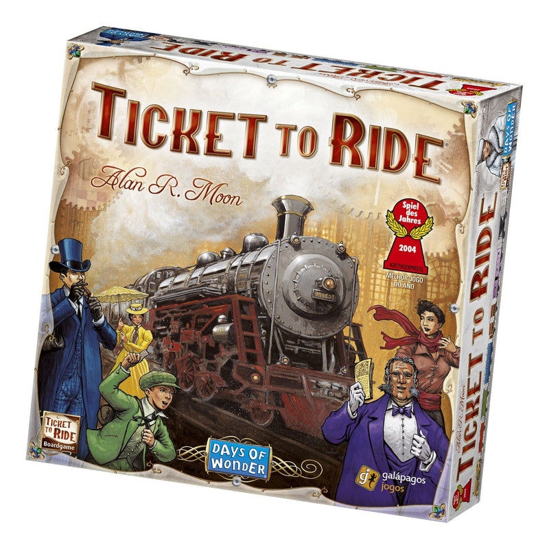Days Of Wonder Ticket To Ride, Railway Train Adventure Family Board Game Set, Ages 7+ F9