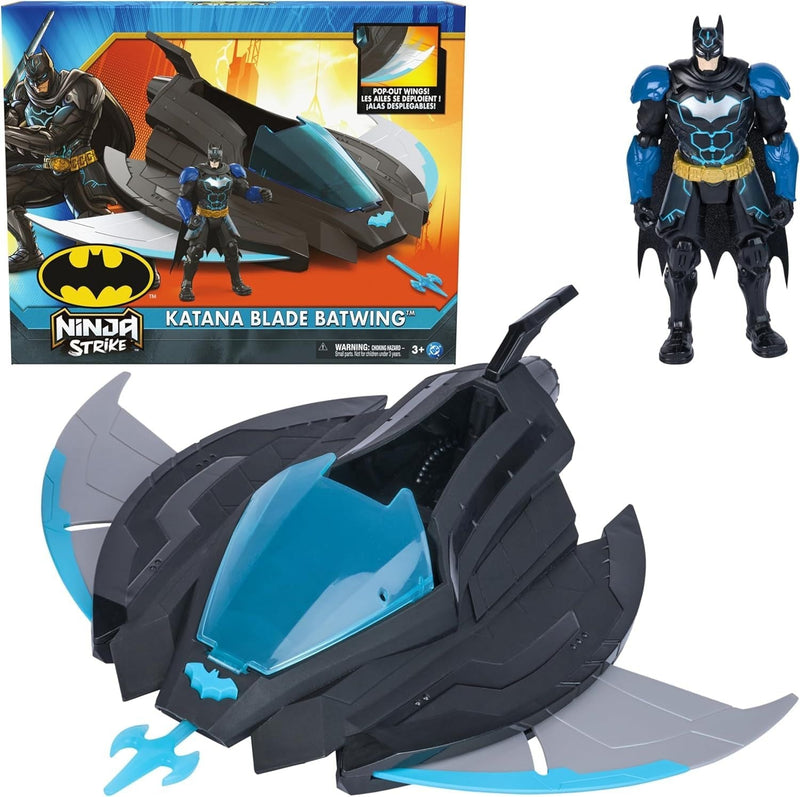 DC Batman Ninja Srike Katana Blade Batwing and 6-in Action Figure, Ages 3+ P7