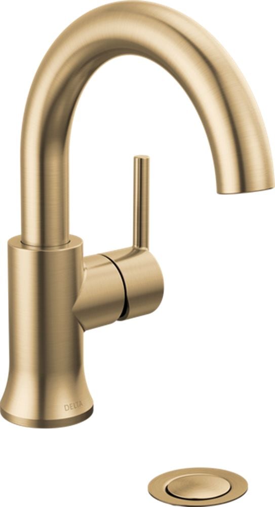 Delta 1-Handle High-Arc Lavatory Faucet, Champagne Bronze
