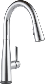 Delta 1-Handle Pull-Down Kitchen Faucet with Touch, Chrome