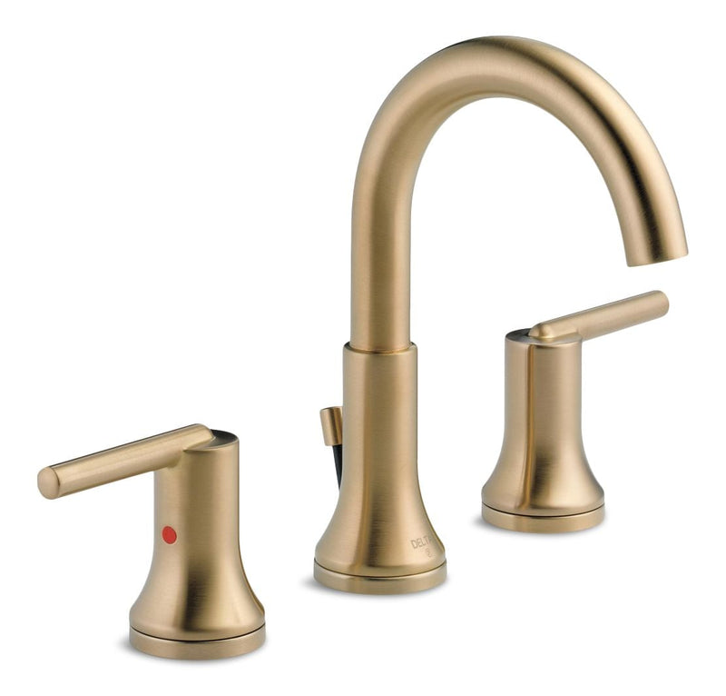 Delta 2-Handle Widespread Faucet, Champagne Bronze A5