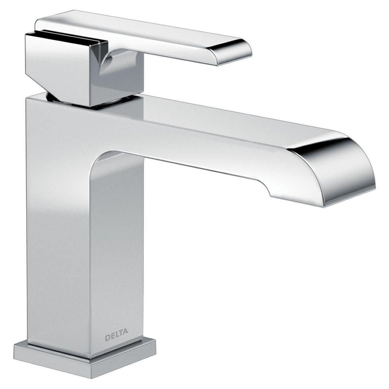 Delta Ara 1-Handle Bathroom Faucet with Metal Pop-Up, Chrome H6