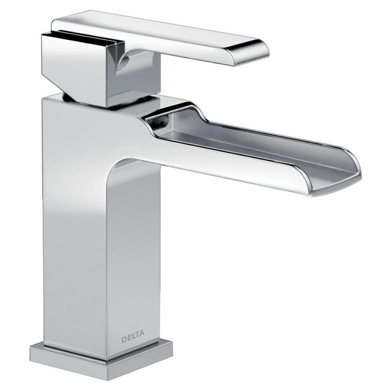Delta Ara 1-Handle Channel Bathroom Faucet with Metal Pop-Up, Chrome Z5