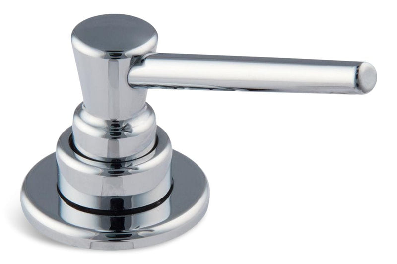 Delta Faucet Soap/Lotion Dispenser with Refill Funnel, Chrome P0