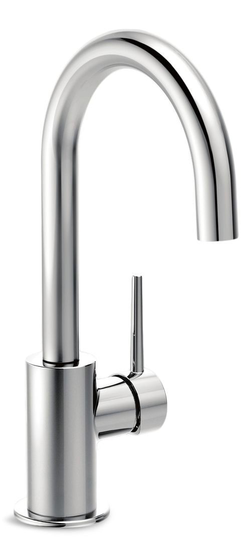 Delta Faucet Trinsic Single Handle Bar/Prep Kitchen Faucet, Chrome D5