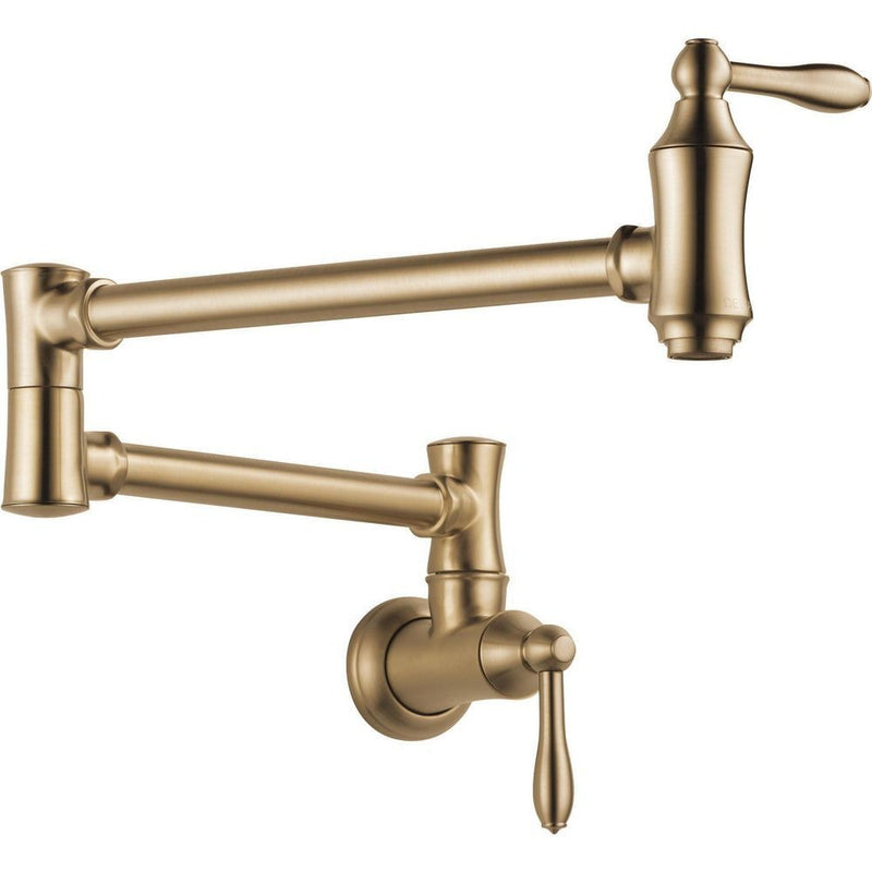 Delta Trad Pot Filler Faucet, Wall Mount O1