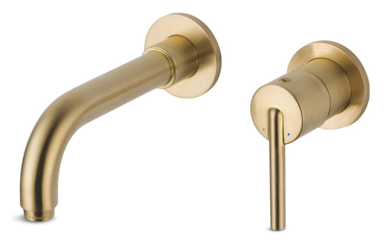 Delta Trinsic 1-H Wall-Mount Lav Faucet Trim, Champagne Bronze E1