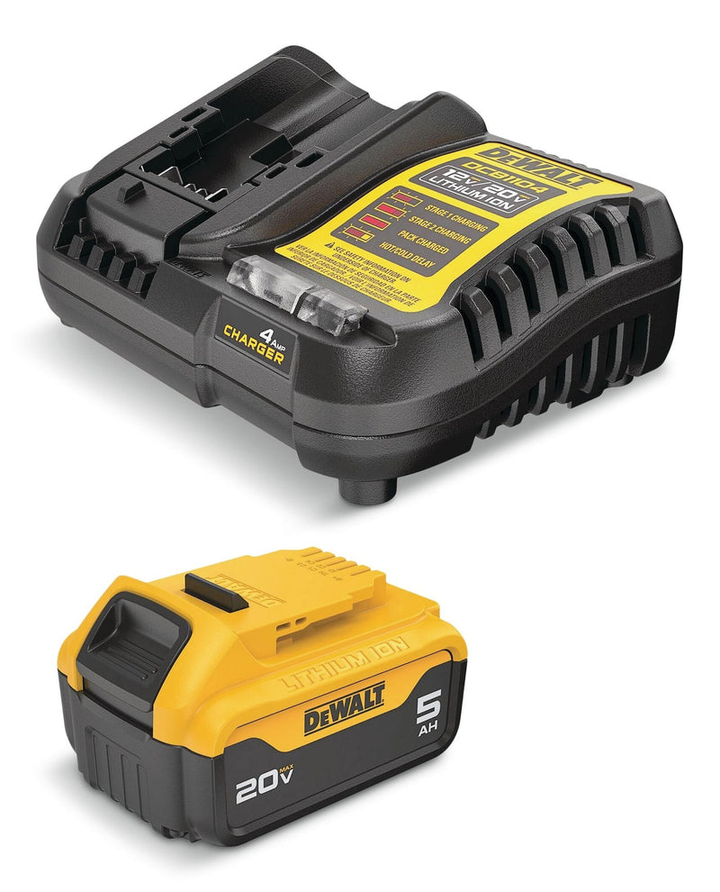 DEWALT 20V MAX 5Ah Battery Starter Kit with LED Indicator K6