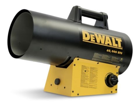 DEWALT 60,000-BTU Lightweight Propane Forced Air Heater C4