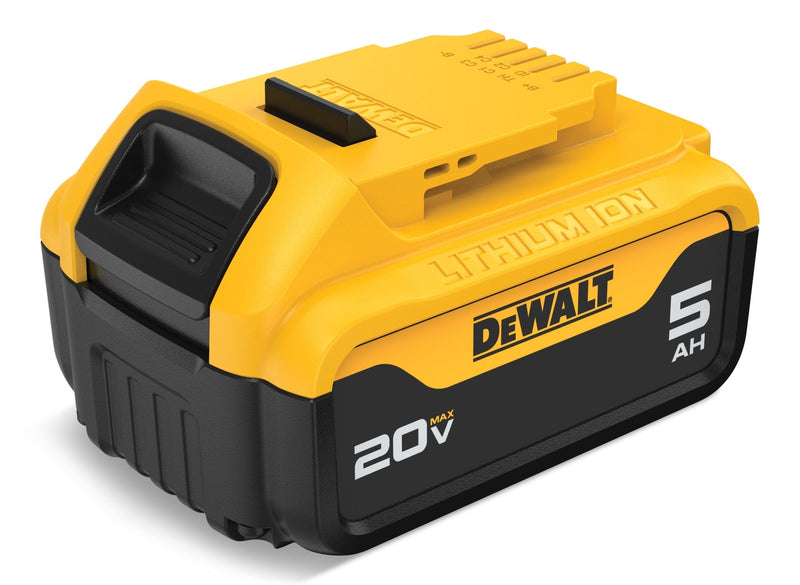 DEWALT DCB205 20V MAX Lithium-Ion 5.0Ah Premium Battery with LED Fuel Gauge B7