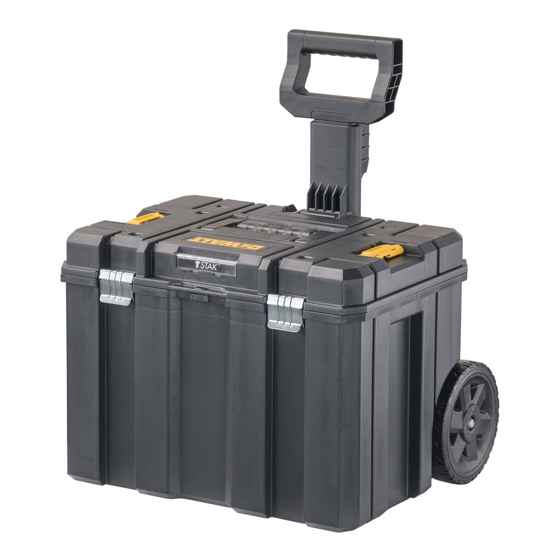 Dewalt TSTAK Deep Box on Wheels with Telescopic Handle H3