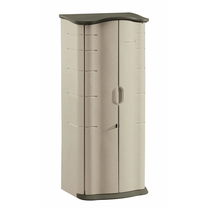 Vertical Resin Weather Resistant Outdoor Storage Shed Z6