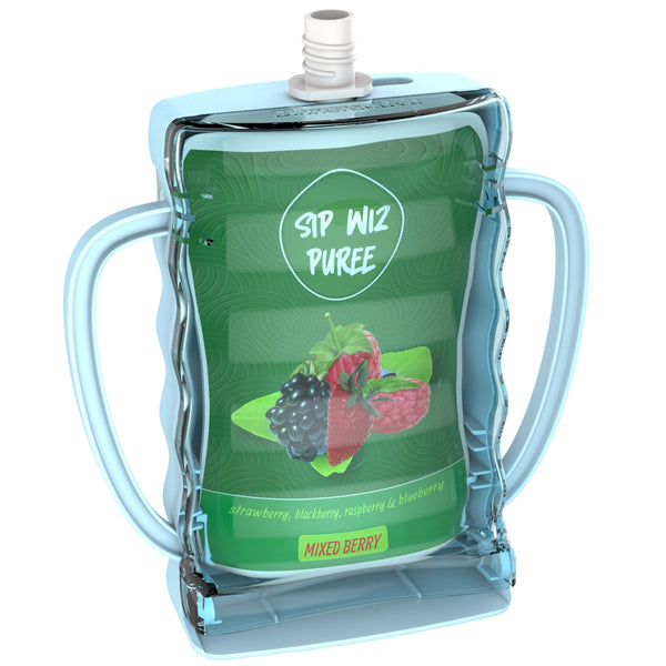 Dinner Active Sip Wiz Squeeze-Proof Holder, Blue V0