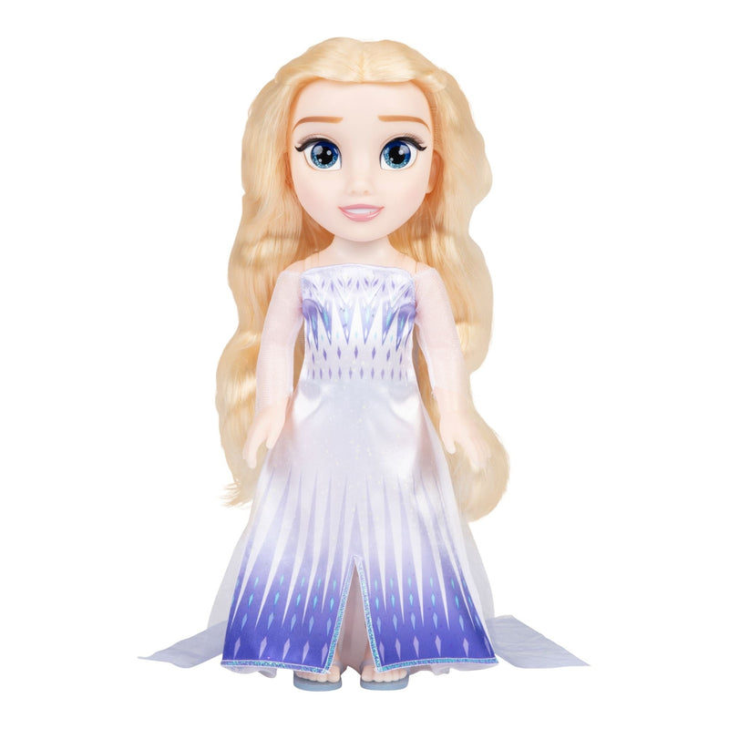 Disney Frozen Snow Queen Elsa Singing Dress-Up Doll U0