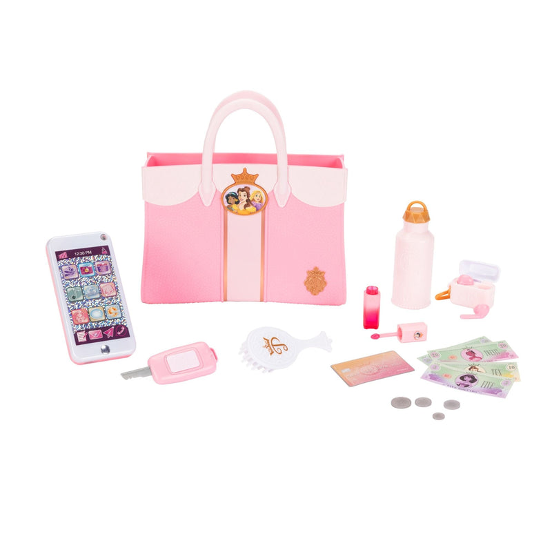 Disney Princess Kids' Style Collection Everyday Essentials Deluxe Tote & Essentials Set for Ages 3+ S4
