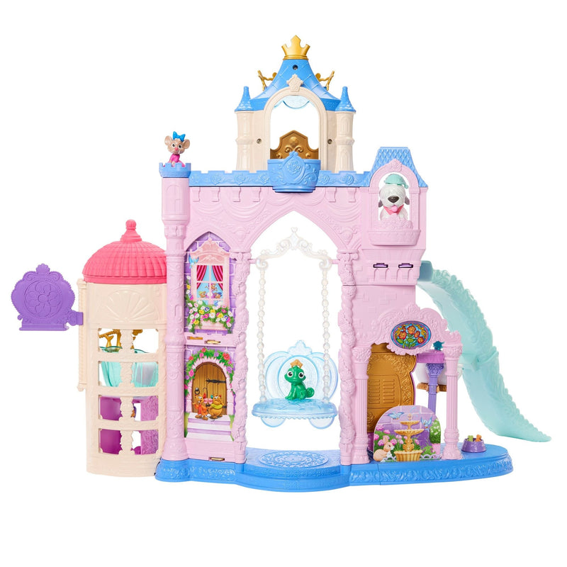 Disney Princess Pet Palace Playset with 3 Animal Figures Q2